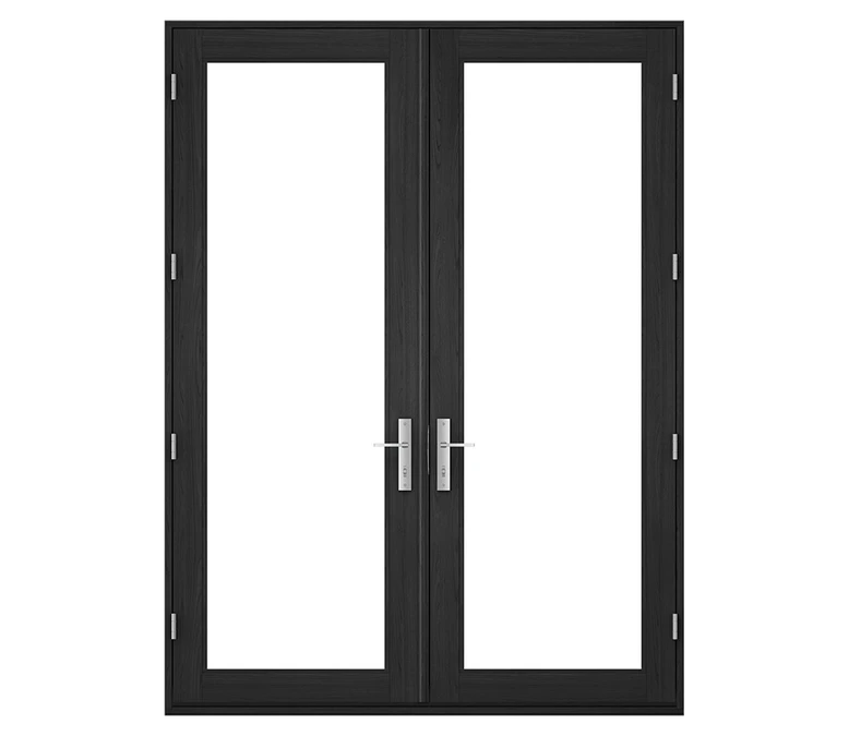 Pella Reserve Contemporary Wood Hinged Patio Door in Biloxi